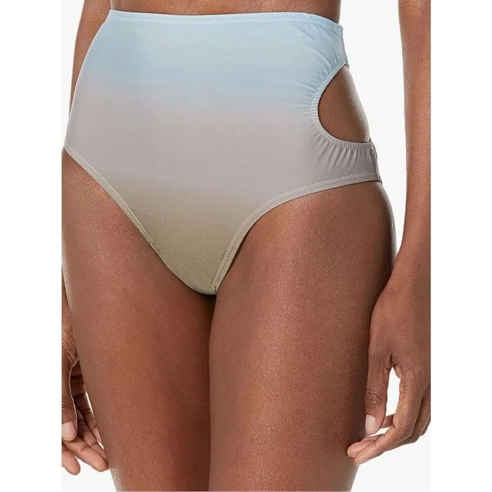 DKNY Women's Swim Bikini Bottom, Moss, NWT